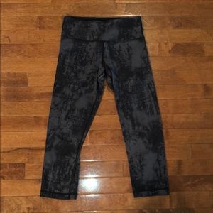 Lululemon wunder wunder crop size 4 rare color